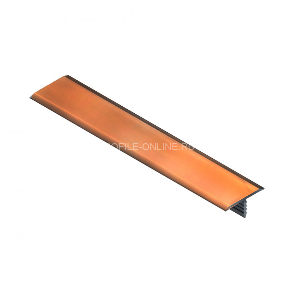 Алюминиевый Т-профиль 10 мм NEEXY PV101-49-MT медь матовая 2.7м