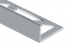 Алюминиевый профиль L-образный 10 мм PV02-36 серый Ral 7040 2,7 м