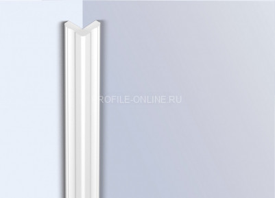 Декоративный уголок 20х20 мм HiWood C20V1 белый 2 метра