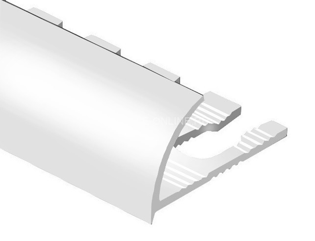 Алюминиевый С-образный профиль гибкий 12 мм PV21-00 натуральный 2,7 м