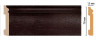 Плинтус напольный DECOMASTER D005-433ДМ (79x13x2400) ударопрочный полимер Венге