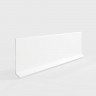 Напольный плинтус 10х60 мм из алюминия Laconistiq Adhesive 60 белый 250 см
