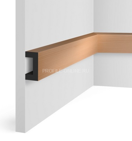 Молдинг 20х40 мм 20х40 мм HiWood LB40 G216 под дерево 270 см