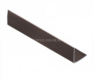 Уголок из нержавеющей стали 20х20 мм NEEXY PVS100-07 ANTB-D антик браш темный 2.7 м