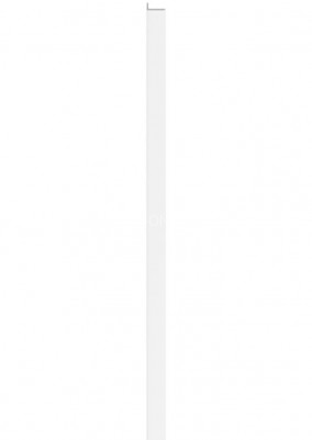 Универсальная планка-рейка для стеновой реечной панели VOX LINERIO U-XS/M PLUS LINE (для XS/M PLUS-line) белая 2650x20x11/9,5 мм