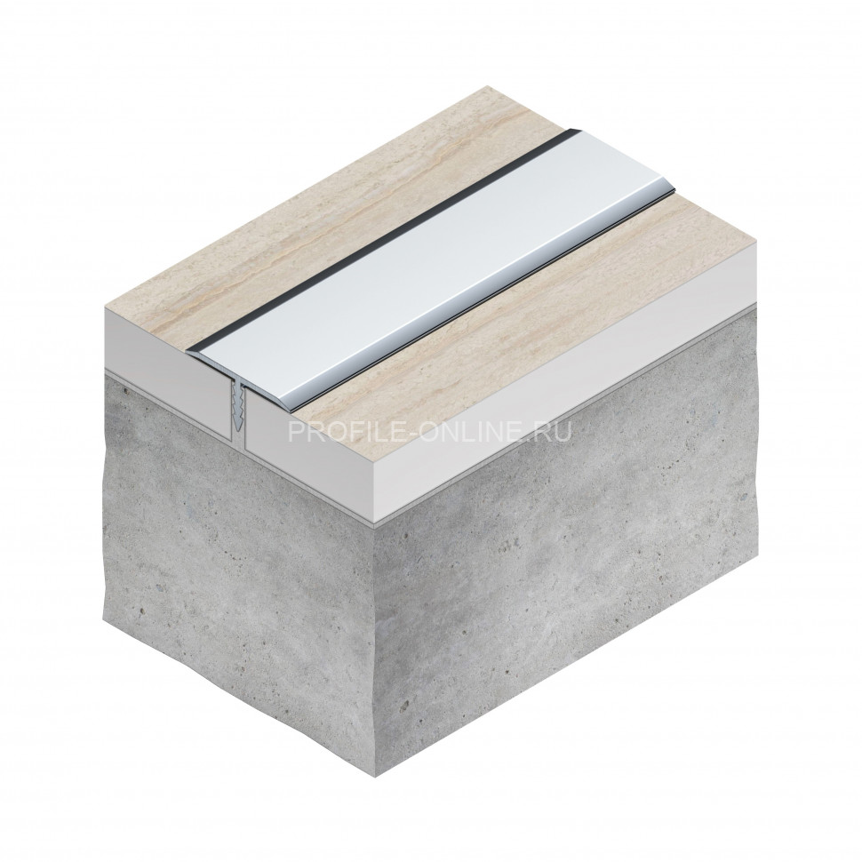 Алюминиевый Т-профиль 20 мм NEEXY PV102-18-MBL черный матовый 2.7м