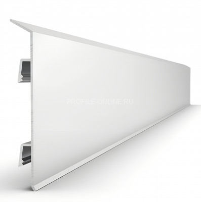 Алюминиевый плинтус для пола 70 мм Диал ДЛ-70 без покрытия 3 м