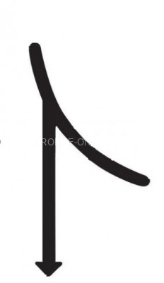 Уголок для плитки внутренний (раскладка) Cezar PVL30 L латунь полированная 2.7м