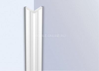 Декоративный уголок 40х40 мм HiWood C40V1 белый 2 метра