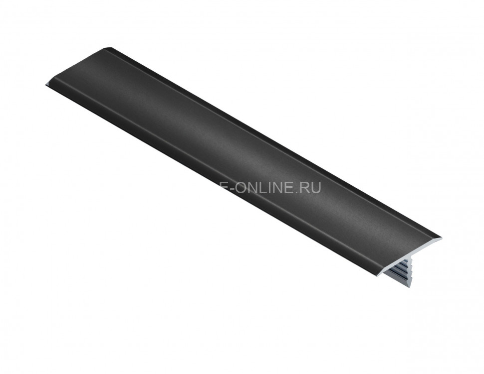 Алюминиевый Т-профиль 20 мм NEEXY PV102-19-BBL черный блестящий 2.7м