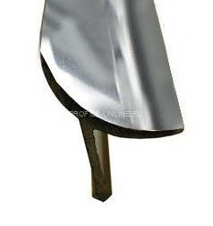 Уголок для плитки внутренний (раскладка) Cezar PVL30 LC латунь хром 2.7м