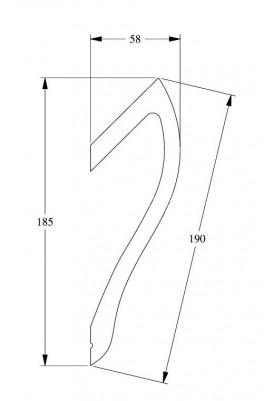 Потолочный плинтус для скрытой подсветки Orac Decor C371 белого цвета из полиуретана 185х58 мм 200 см