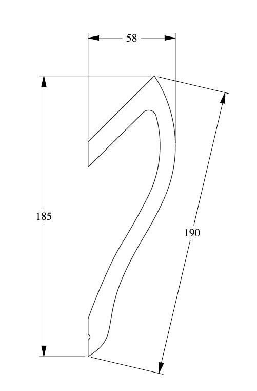 Потолочный плинтус для скрытой подсветки Orac Decor C371 белого цвета из полиуретана 185х58 мм 200 см