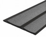 Отделочная стеновая декоративная панель с 3D эффектом 12х120 мм HiWood LV125 S387K серая из фитополимера 2,7 м