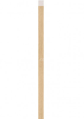 Универсальная планка-рейка для стеновой реечной панели VOX LINERIO U-XS/M PLUS LINE (для XS/M PLUS-line) светлый дуб 2650x30x21 мм