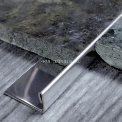 Нержавеющий L-профиль стальной 8 мм ПЛ-8 шлифованный 2,7 м