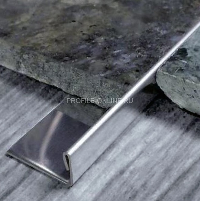 Нержавеющий L-профиль стальной 8 мм ПЛ-8 шлифованный 2,7 м