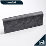 Плинтус ПВХ Comfort Classic 80 напольный Лофт серый 437 под бетон