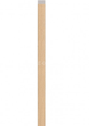 Универсальная планка-рейка для стеновой реечной панели VOX LINERIO U-L LINE (для L-line) дерево 2650х30х21 мм