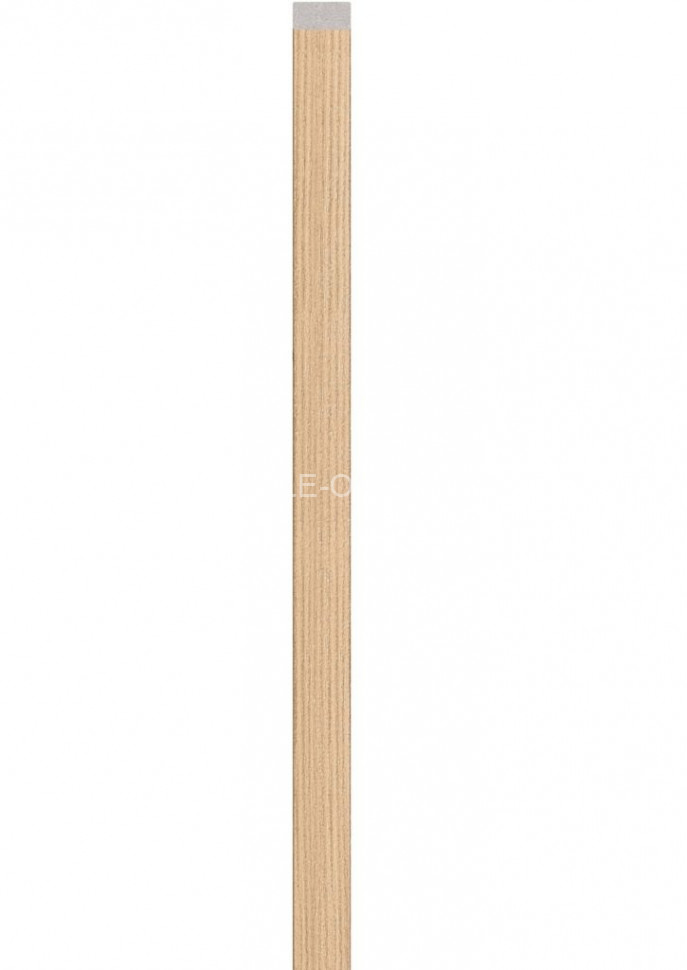 Универсальная планка-рейка для стеновой реечной панели VOX LINERIO U-L LINE (для L-line) дерево 2650х30х21 мм