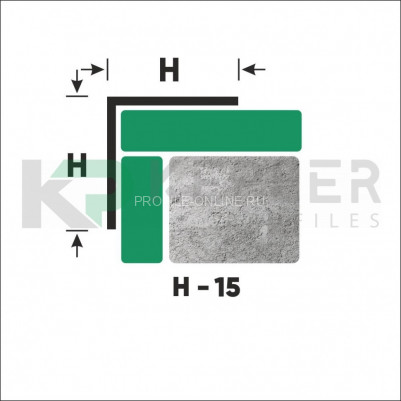 Равнополочный уголок 15х15 мм из нержавеющей стали SS 304 FSAP002-15-GS S.S.304 золото сатинированное 3 м