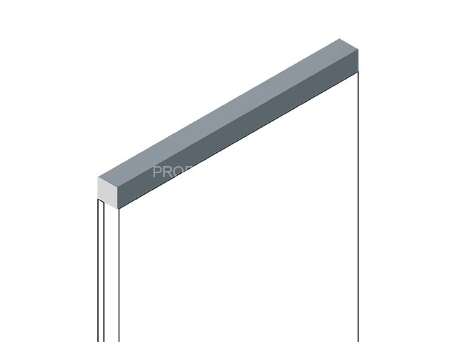 Декоративный молдинг HiWood D12V1 BU29 из фитополимера под дерево 12х12 мм 2.7 м