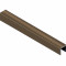 П-образный профиль алюминиевый 15х10 мм NEEXY PV84-48 BBR-D темная бронза блестящая 2.7 м