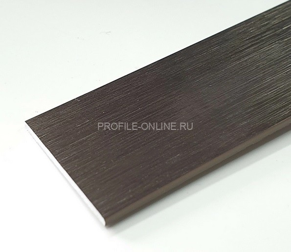 Полоса алюминиевая 15 мм бронза глянец браш 2,7 м