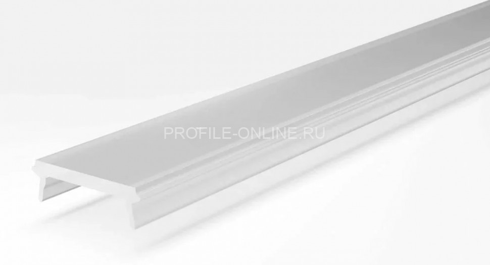 Рассеиватель для профиля скрытого освещения Laconistiq Gips жесткий белый 300 см