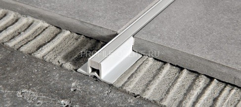 Компенсационный профиль ПВХ 11 мм Progress Profiles C516-GS темно-серый 2,5 м