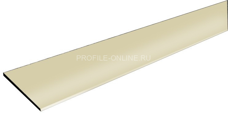 Полоса алюминиевая 15 мм бронза матовая 2,7 м