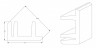 Потолочный плинтус для скрытой подсветки Orac Decor C381 белого цвета из полиуретана 95х50 мм 200 см