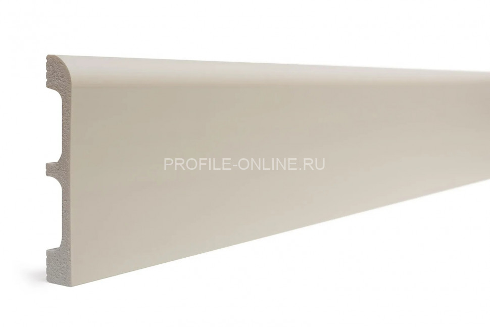 Плинтус для пола 80х13 мм Decor-Dizayn 706-74 полистирол под мрамор 2.4 м