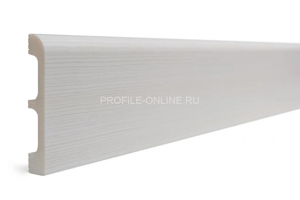 Плинтус для пола 80х13 мм Decor-Dizayn 706-75 полистирол под мрамор 2.4 м