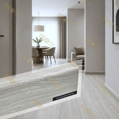 Плинтус ПВХ Comfort Classic 80 напольный Дуб патина 084 под дерево