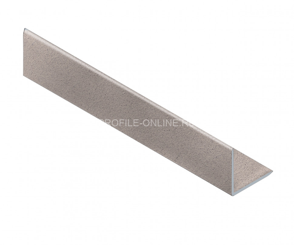 Уголок из алюминия 20х20 мм NEEXY PV63-43 SC муар бежевый 2.7 м