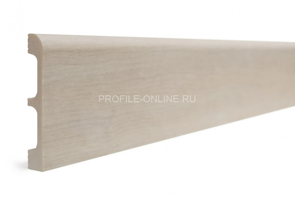 Плинтус для пола 80х13 мм Decor-Dizayn 706-77 полистирол под дерево 2.4 м