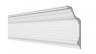Декоративный плинтус для потолка 192х111 мм Decor-Dizayn DD513 полистирол белый, под покраску 2 м