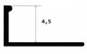 Латунный L-профиль 4 мм ЛГ-4 полированный 2,7 м