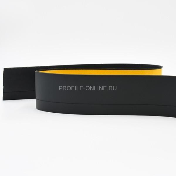 Гибкий плинтус для пола 50 мм ПГ65 зеленый без клея 25м