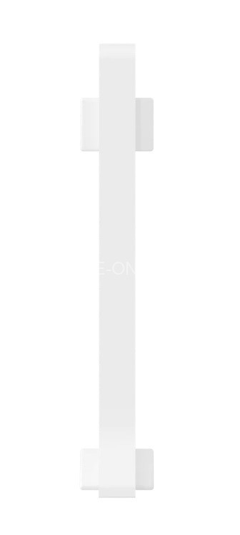 Соединитель 10х80 мм алюминиевый для плинтуса Laconistiq Adhesive 80 белый