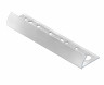Алюминиевый С-образный профиль для плитки 12 мм NEEXY PV18-41-SW муар белый 2.7м