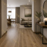 Плинтус ПВХ Comfort Classic 80 напольный Дуб капучино 219 под дерево
