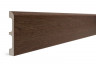 Плинтус для пола 80х13 мм Decor-Dizayn 706-82SH полистирол под дерево 2.4 м