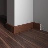 Плинтус для пола 80х13 мм Decor-Dizayn 706-82SH полистирол под дерево 2.4 м