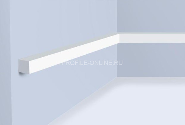 Молдинг 20х20 мм HiWood D20V1 белый 200 см