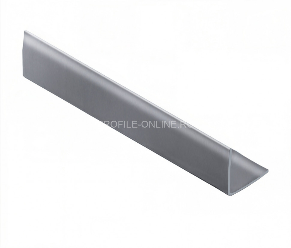 Уголок из нержавеющей стали 20х20 мм NEEXY PVS100-21 BL-D антрацит зеркальный 2.7 м