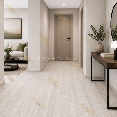 Плинтус ПВХ Comfort Classic 80 напольный Дуб верде 057 под дерево