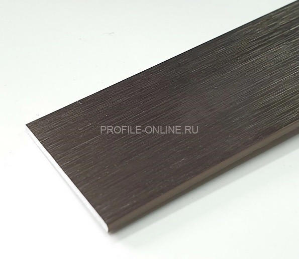 Полоса алюминиевая 20 мм бронза глянец браш 2,7 м