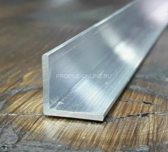 Алюминиевый уголок 10х10 мм ПБ10х10 алюминий натуральный 3 м